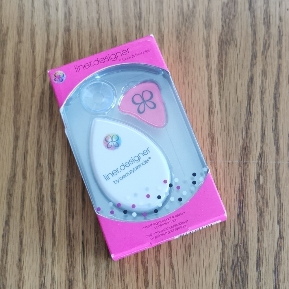 Beauty Blender Liner Designer 5x Magnifier Case New